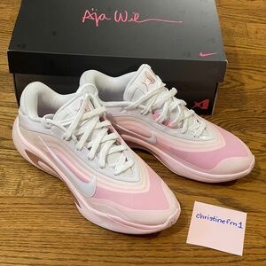 Nike A'One A’ja Wilson Basketball Shoe color: Birthday cake pink